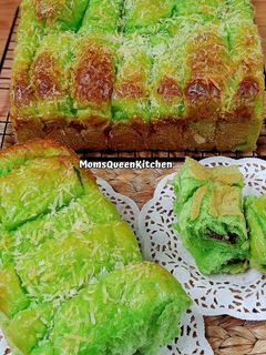 Foto resep Cheese pandan potato bread