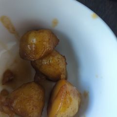 A picture of Instant Pot Korean Sweet Brown Sugar Potatoes.