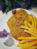 Pork Cutlets with Pistachio Crust (and Classic)