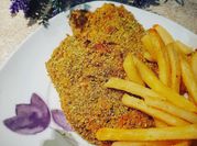A picture of parmesan breadcrumbs