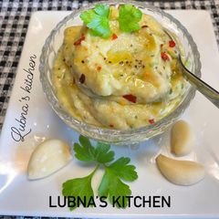 A picture of Whipped Garlic Confit Spread:.