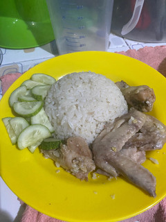 Foto resep Nasi Hainam Chicken Wings - Rice Cooker