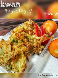 Foto resep Bakwan sayur (Tips kriyuk-kriyuk)