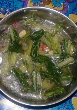 Foto resep Sawi kuah cepat dan hemat
