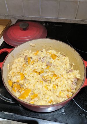 A picture of Oven baked risotto.
