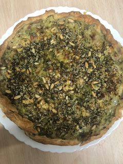 Una foto de 115. Tarta salada de brócoli (principal pasta)