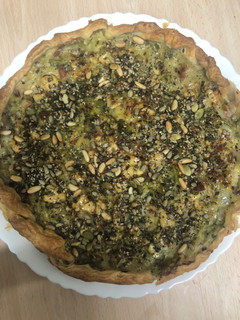 Una foto de 115. Tarta salada de brócoli (principal pasta)
