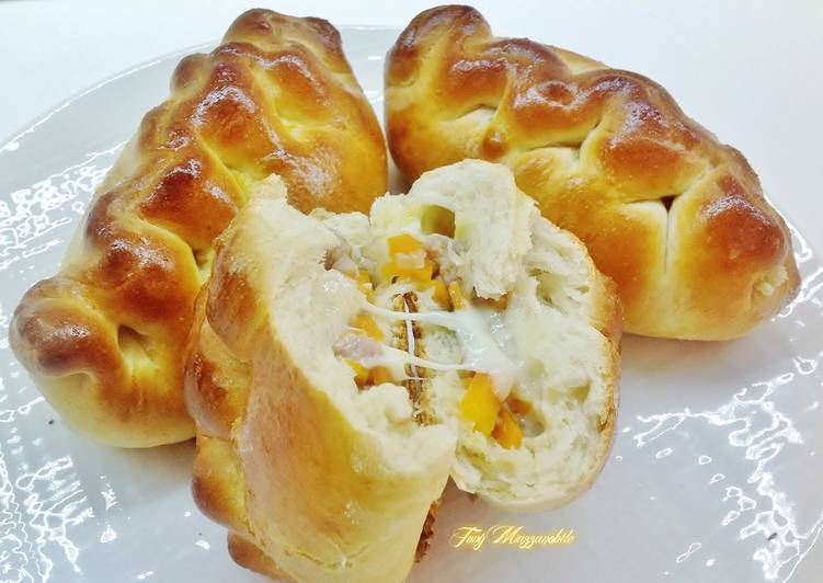 Panini di pan brioche con tastasale e scamorza