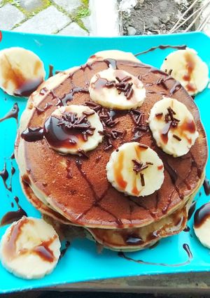 Foto resep Pancake pisang