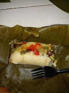 Una foto de Tamales veganos