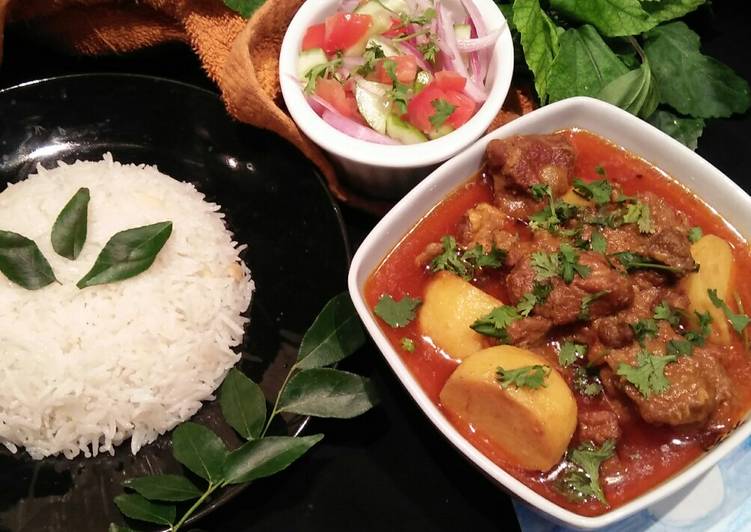 Get Fresh With Aloo Gosht #5weekschallenge #1st:May6toMay12