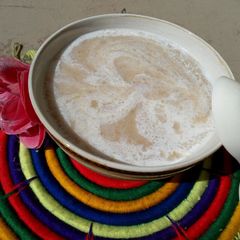 A picture of Kunun Alkama (wheat).