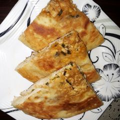A picture of Homemade Naan.
