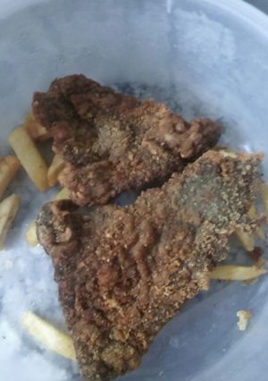 Una foto de Cómo hacer unas buenas Milanesas de Carne...👑😏