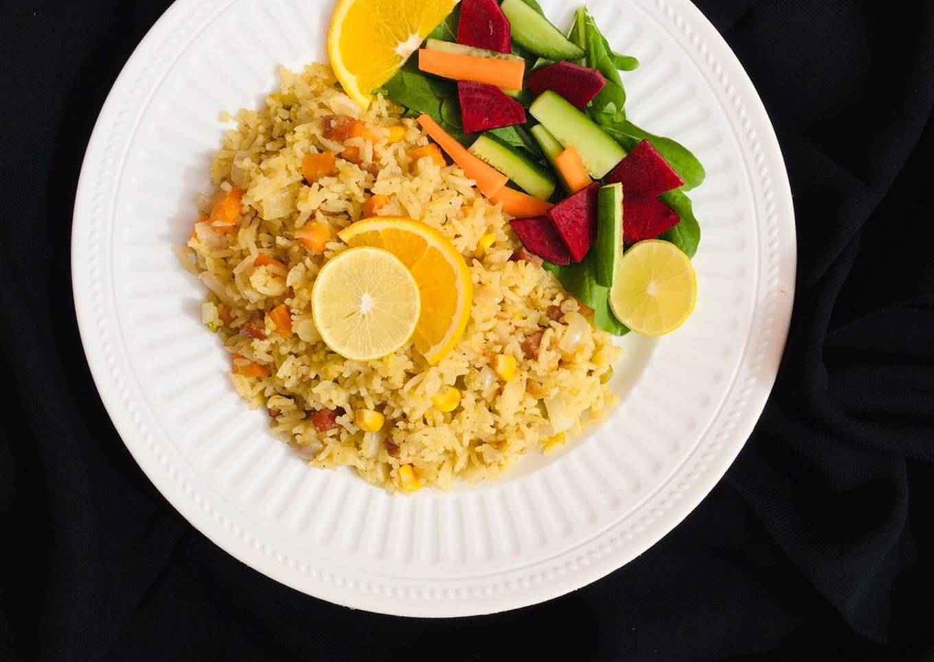 Rice stir-fry