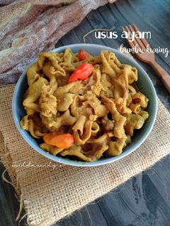 Foto resep Usus Ayam Bumbu Kuning