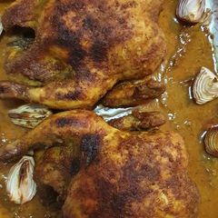 A picture of Spicy chargha.