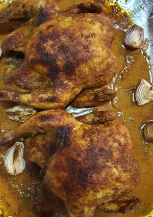 A picture of Spicy chargha.