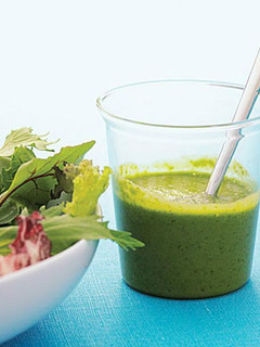 A picture of Green smoothies.