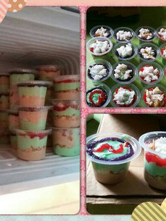 Foto resep Es krim meriah