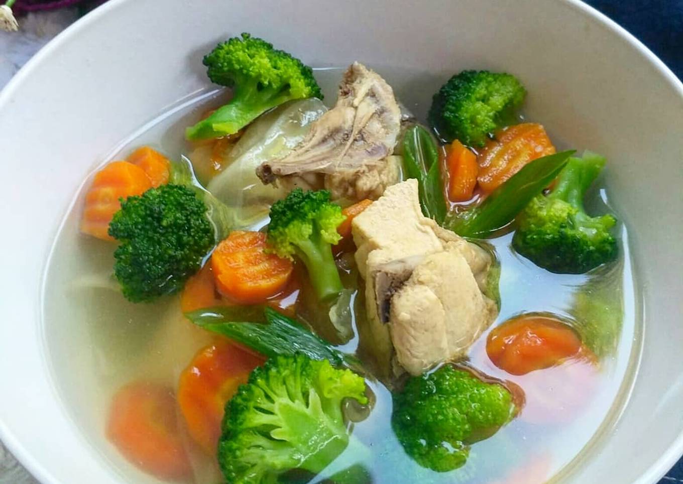 Sup ayam sayur