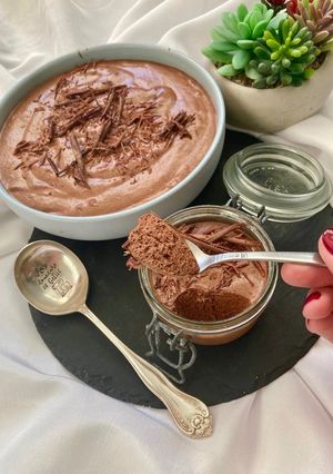 Une photo de L’incroyable mousse au chocolat