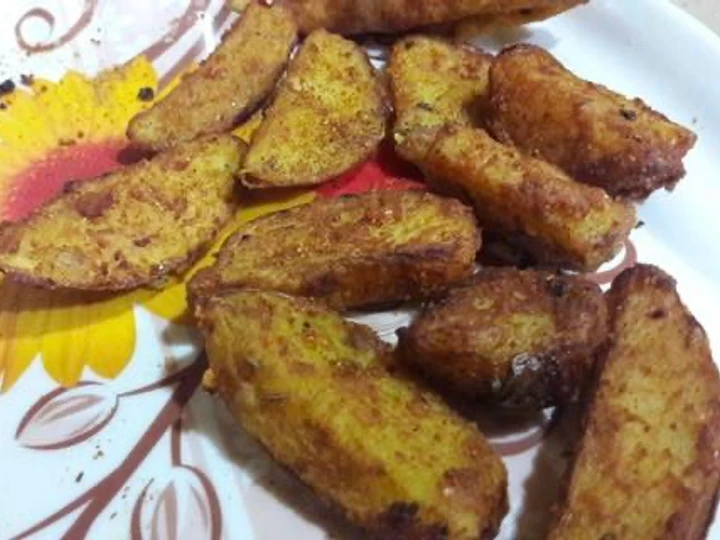 Recipe Wedge crispy potatoes which Delicious