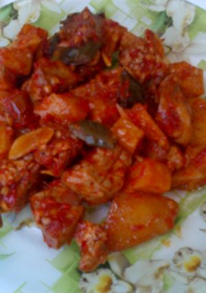 Foto resep Sambel kentang tahu