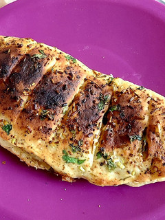 A picture of Stuffed Garlic Bread.