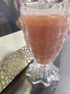 A picture of Pomegranate and grape juice.