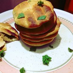 A picture of Besan stuff baked Kachori.