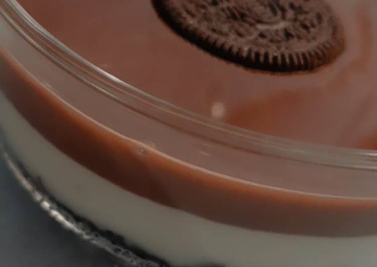 Puding cheese oreo