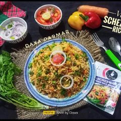 A picture of Veg Schezwan Fried Rice.