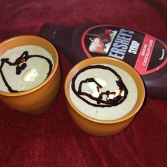 A picture of Chocolate phirni.