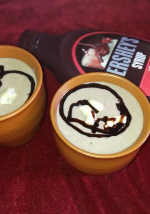 A picture of Chocolate phirni.