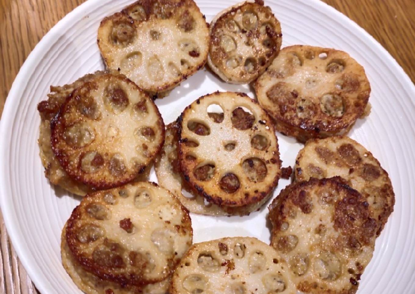 Stuffed Fried Lotus Root