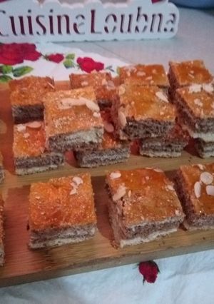 صورة لوصفة حلوى الطبقات