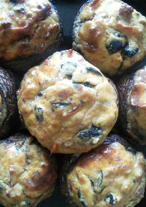 A picture of Tour de Frigo Stuffed Mushrooms.