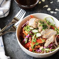 Rainbow Asian Salad A picture of Rainbow Asian Salad.