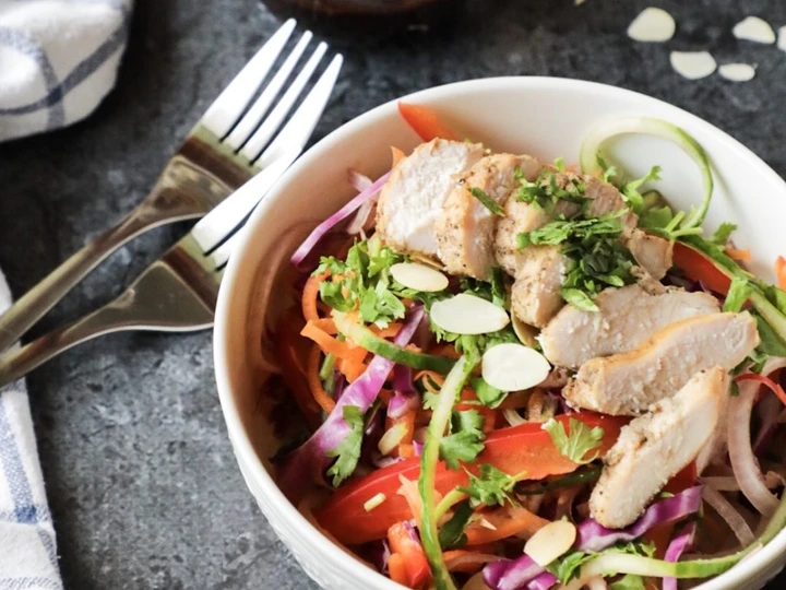 Simple Way Make Recipe Rainbow Asian Salad that is Can Pamper Your Tongue, Perfect}