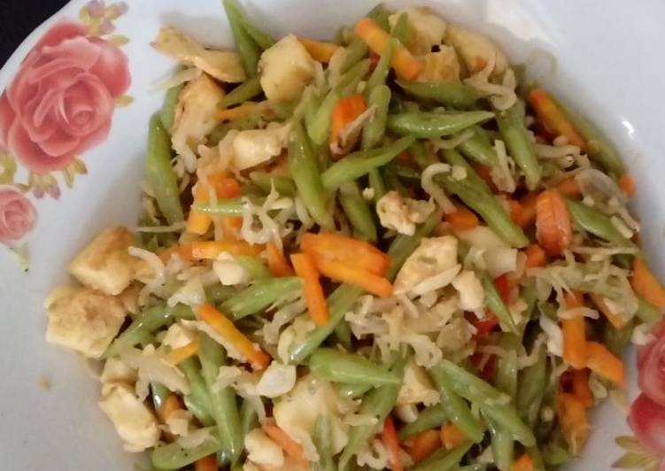 Bumbu mengolah Tumis Buncis tofu teri Lezat
