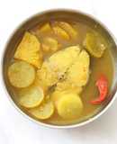 Sup ikan tenggiri lempah kuning
