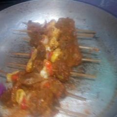 A picture of Gizzard Suya.