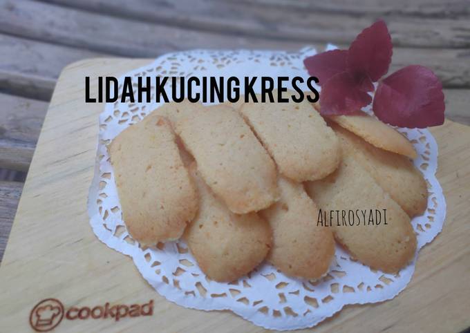 Cara Membuat Resep Lidah Kucing Kress