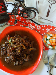 Foto resep Daging Sapi Masak Hitam