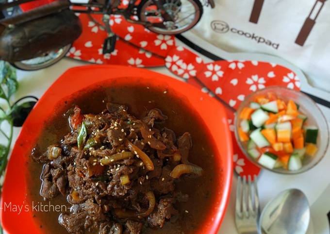 Daging Sapi Masak Hitam