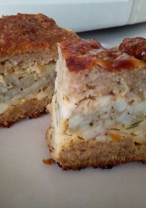 Réteges fasírt recept fotója