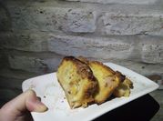 Una foto de budin facil de peras
