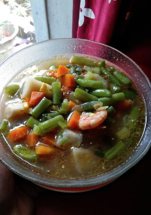 Foto resep Sup jagung sayuran endeusss
