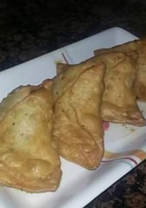 A picture of Panjabi samosa #Ramdankitayari.